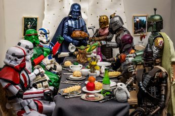 Star Wars Thanksgiving 1080p Wallpaper