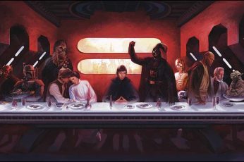 Star Wars Thanksgiving Hd Wallpaper