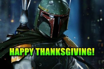 Star Wars Thanksgiving Wallpaper 4k