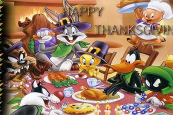 Thanksgiving Bunny Wallpaper Photo