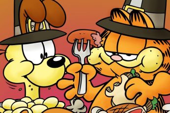 Thanksgiving Cartoon 4k Wallpaper