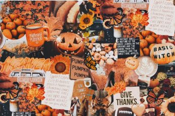 Thanksgiving Collages Wallpaper Desktop 4k