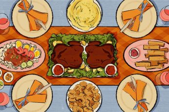 Thanksgiving Day Meal Hd Wallpaper