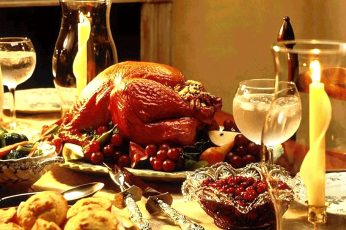 Thanksgiving Day Meal Wallpaper Download