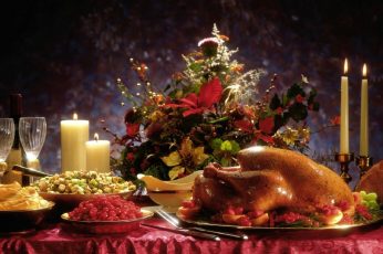 Thanksgiving Day Meal Wallpaper Phone