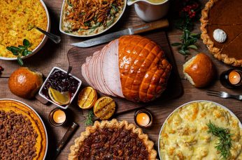 Thanksgiving Dessert Desktop Wallpaper