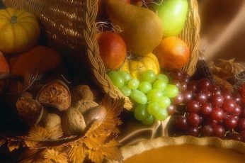 Thanksgiving Harvest Desktop Wallpaper
