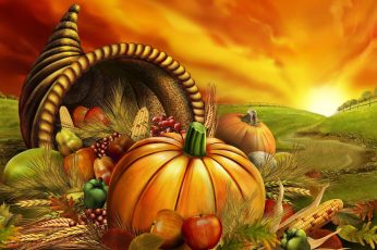 Thanksgiving Harvest Iphone Wallpaper
