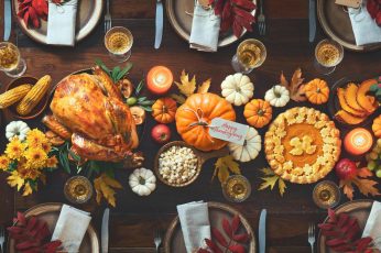 Thanksgiving Meal 4k Wallpaper