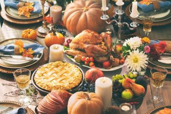 Thanksgiving Meal Download Wallpaper