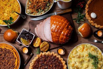Thanksgiving Meal Pc Wallpaper 4k