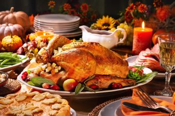 Thanksgiving Meal Wallpaper Download
