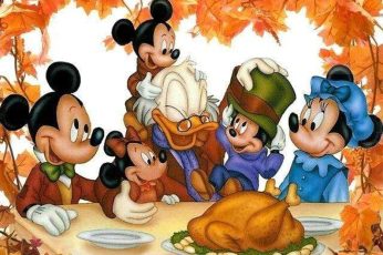 Thanksgiving Mickey Mouse 4k Wallpapers