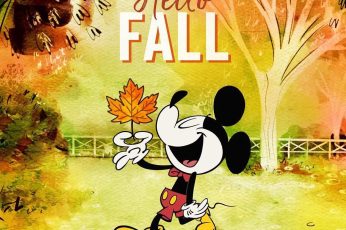 Thanksgiving Mickey Mouse Desktop Wallpaper