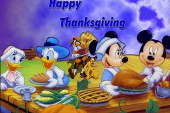 Thanksgiving Mickey Mouse Download Wallpaper