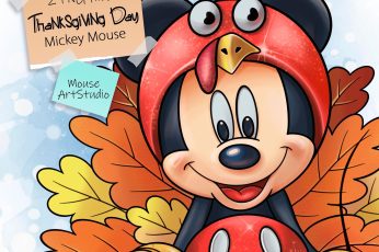 Thanksgiving Mickey Mouse New Wallpaper