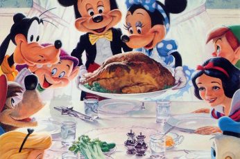 Thanksgiving Mickey Mouse Wallpaper Hd