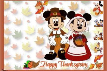 Thanksgiving Mickey Mouse Wallpapers
