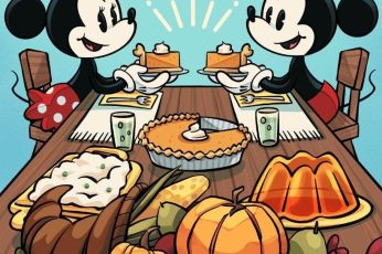 Thanksgiving Mickey Mouse cool wallpaper