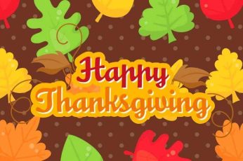 Thanksgiving Pattern 1080p Wallpaper