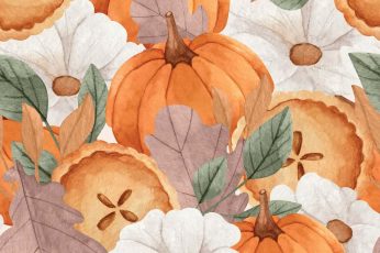 Thanksgiving Pattern 4k Wallpapers