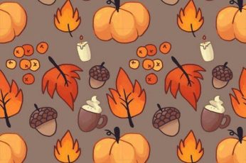 Thanksgiving Pattern Desktop Wallpapers