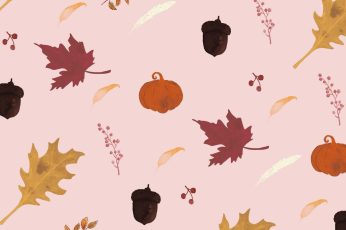 Thanksgiving Pattern Free 4K Wallpapers