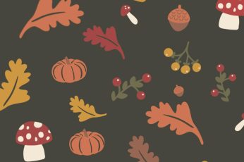 Thanksgiving Pattern Pc Wallpaper 4k