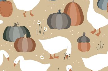 Thanksgiving Patterns 1080p Wallpaper