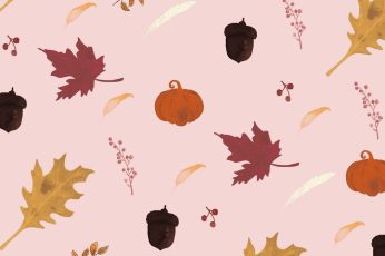 Thanksgiving Patterns 4k Wallpaper