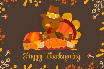 Thanksgiving Patterns Desktop Wallpaper