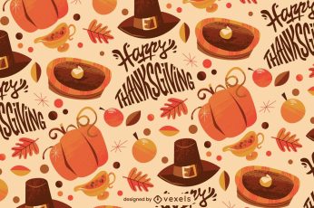 Thanksgiving Patterns Wallpaper Phone