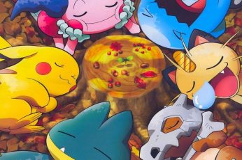 Thanksgiving Pokémon Laptop Wallpaper