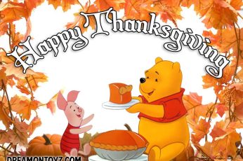 Winnie The Pooh Thanksgiving 4k Wallpaper