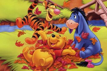 Winnie The Pooh Thanksgiving Wallpaper 4k