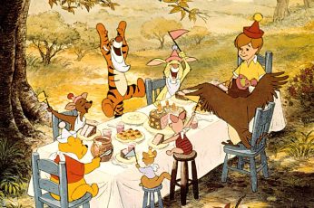 Winnie The Pooh Thanksgiving Wallpaper Download