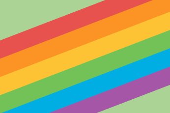 iPhone 15 Rainbow Desktop Wallpapers