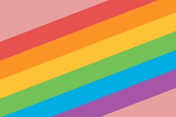 iPhone 15 Rainbow Wallpaper