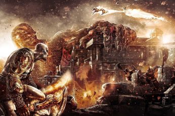Kratos God Of War Ragnarok 4K Wallpaper For Ipad