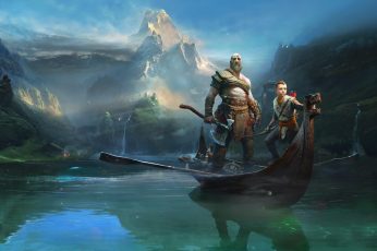 Kratos God Of War Ragnarok 4K wallpaper 5k