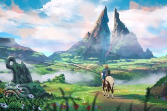 The Legend Of Zelda Tears Of The Kingdom HD Windows 11 Wallpaper 4k