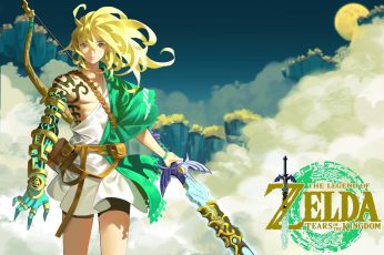 The Legend Of Zelda Tears Of The Kingdom HD ipad wallpaper