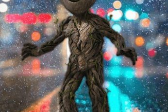Cute Baby Groot Guardians Of The Galaxy Best Wallpaper Hd