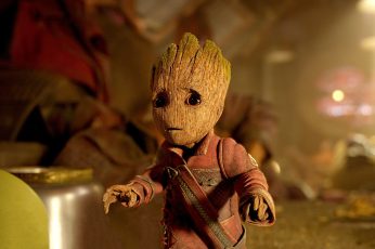 Cute Baby Groot Guardians Of The Galaxy Hd Wallpaper