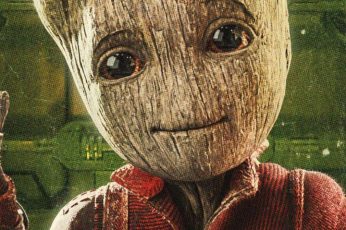 Cute Baby Groot Guardians Of The Galaxy Wallpaper 4k Download