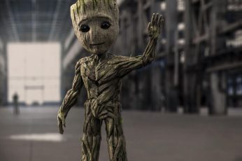 Cute Baby Groot Guardians Of The Galaxy Wallpaper Photo