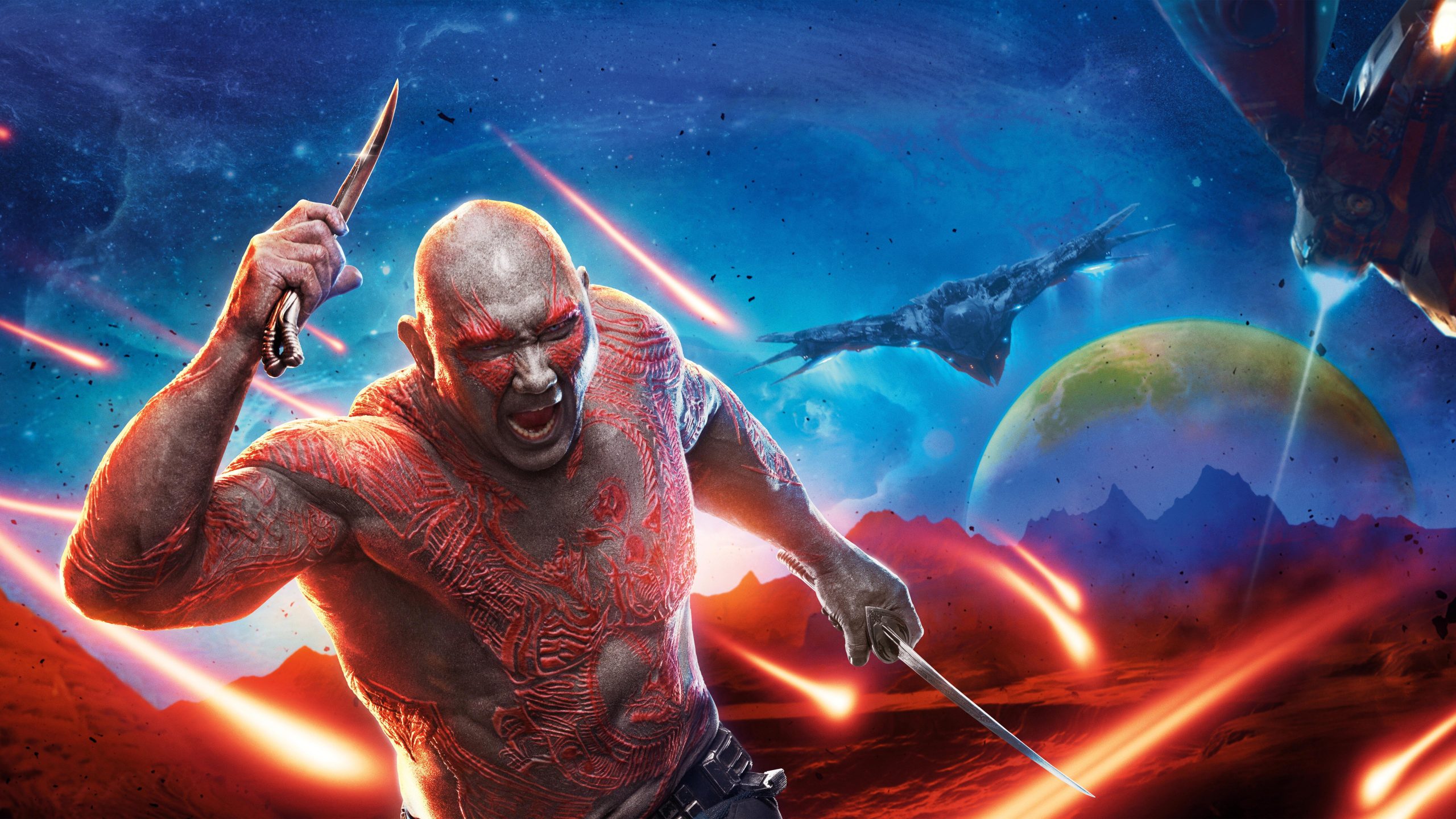 Drax The Destroyer Guardians Of The Galaxy Wallpaper Photo