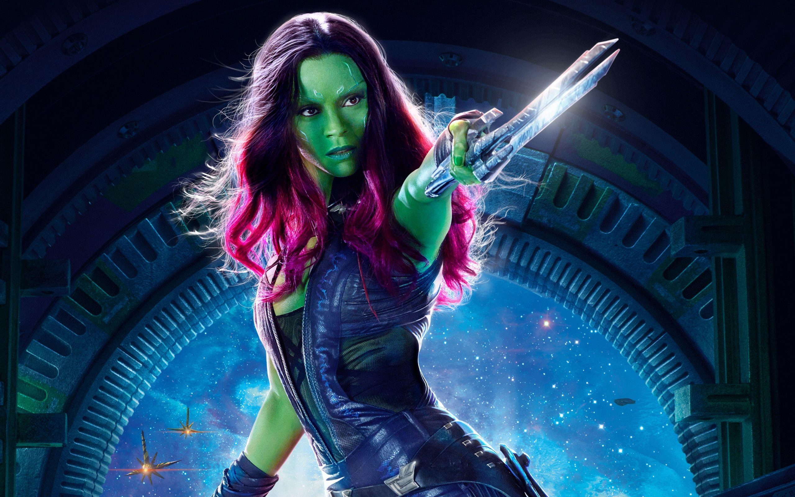 Gamora Guardians Of The Galaxy Desktop Wallpaper Hd, Gamora Guardians Of The Galaxy, Movies