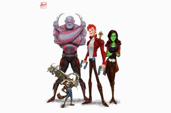 Gamora Guardians Of The Galaxy Pc Wallpaper