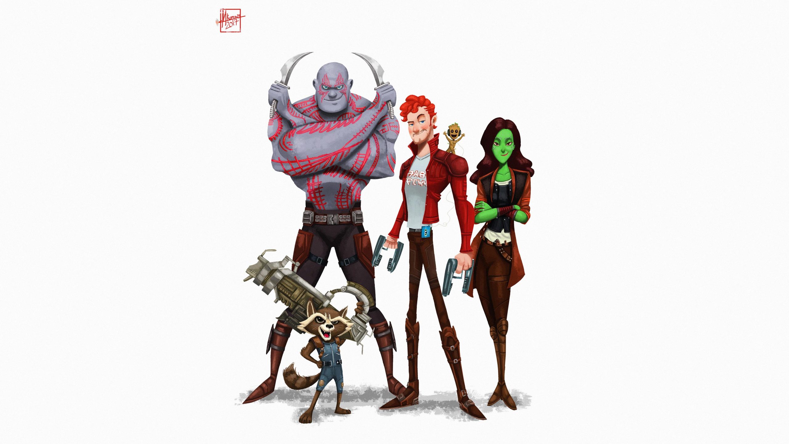Gamora Guardians Of The Galaxy Pc Wallpaper